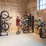 Vertical Rack in Bike Room Set Up Lifestyle