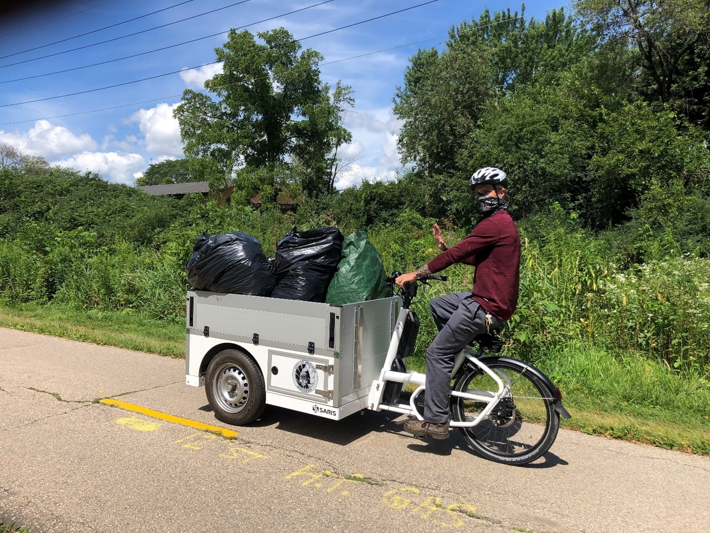 Delivering Food with an eCargo Bike