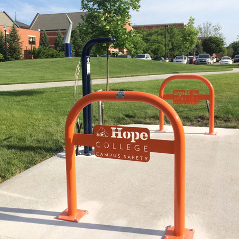 Bike Parking Installation of the Month: Hope College
